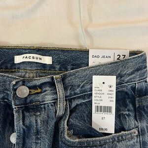 Pacsun dad jeans- size 27
never worn with tags
og price $59.95